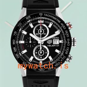 Tag Heuer Carrera 43mm Men’s CAR201Z.BA0714 Black Dial