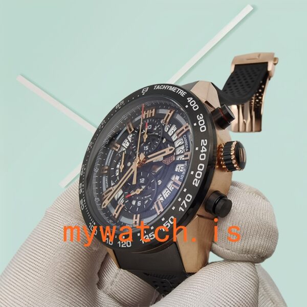 Tag Heuer Carrera CAR205A.FT6087 Men’s 43mm Stainless Steel Automatic - Image 4
