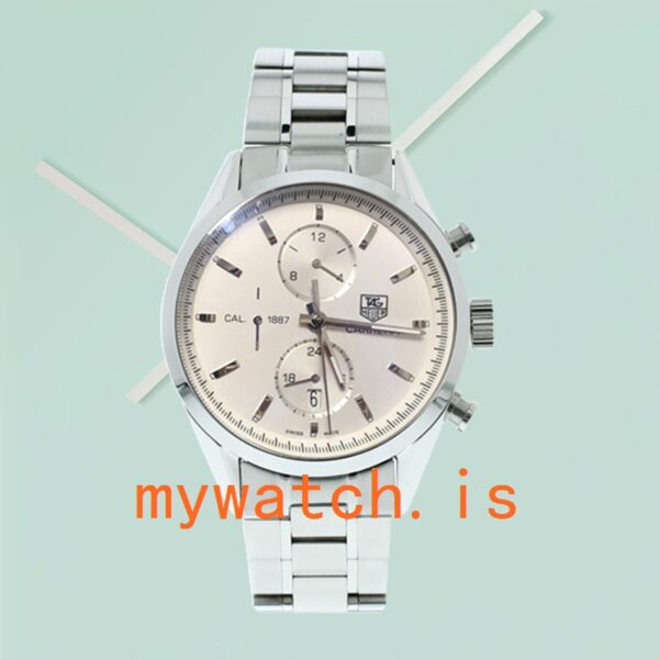 Tag Heuer Carrera CAR2111.BA0720 43mm Men’s Bracelet Stainless Steel - Image 2