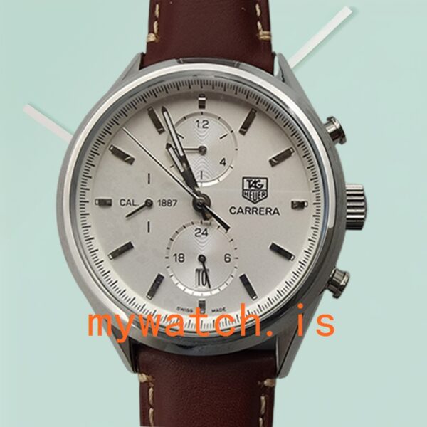 Tag Heuer Carrera Men’s 43mm CAR2111.FC6291 Stainless Steel White Dial