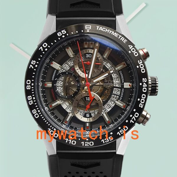 Tag Heuer Carrera 43mm CAR2A1Z Men’s Silver-tone Automatic
