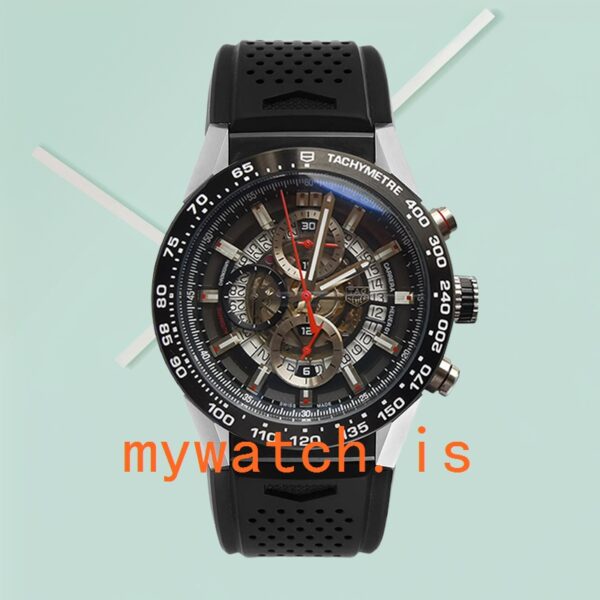 Tag Heuer Carrera 43mm CAR2A1Z Men’s Silver-tone Automatic - Image 2