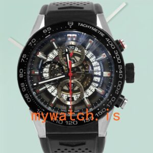 Tag Heuer Carrera CAR2A1Z.FT6051 Men’s 40mm Silver-tone Rubber Band