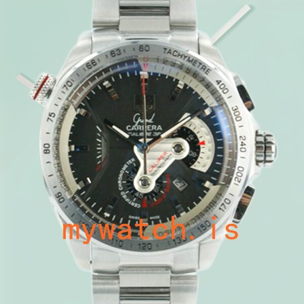 Tag Heuer Carrera CAV5115.BA0902 Men’s 43mm Stainless Steel Silver-tone