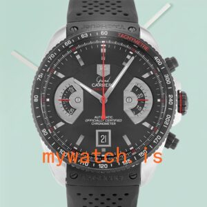 Tag Heuer Grand Carrera 43mm Men’s CAV511C.FT6016 Silver-tone