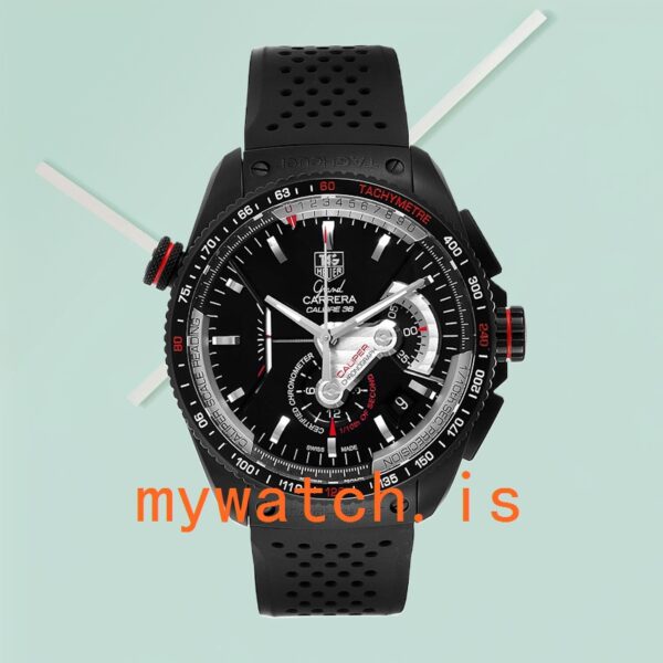 Tag Heuer Carrera Men’s CAV5185.FC6237 43mm Stainless Steel Japanese Quartz - Image 2