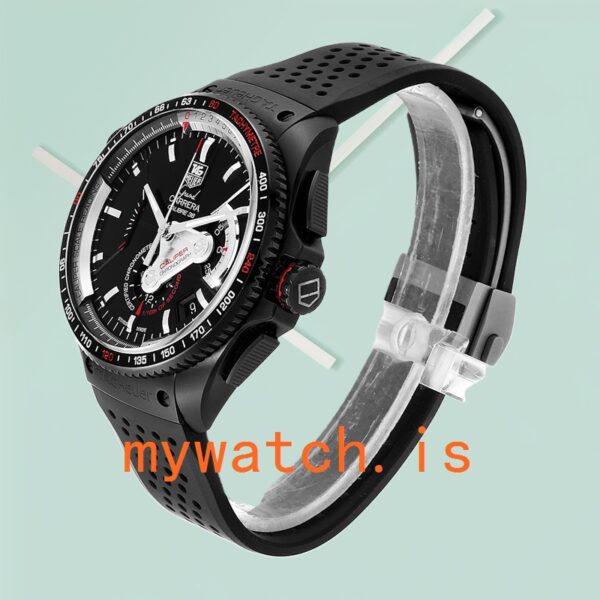 Tag Heuer Carrera Men’s CAV5185.FC6237 43mm Stainless Steel Japanese Quartz - Image 3