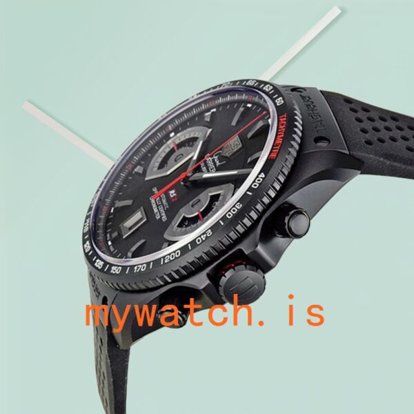 Tag Heuer Grand Carrera CAV518B.FT6016 Men’s 43mm Black-tone - Image 3