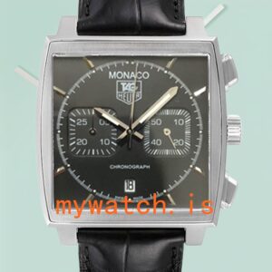 Tag Heuer Monaco CAW2110.FC6177 40mm Men’s Black Dial Stainless Steel