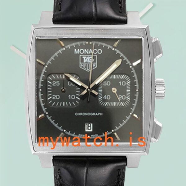 Tag Heuer Monaco CAW2110.FC6177 40mm Men’s Black Dial Stainless Steel