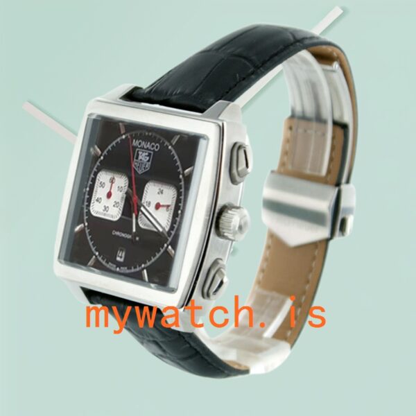 Tag Heuer Monaco Men’s 40*40mm CAW2114.FC6177 Japanese Quartz - Image 3
