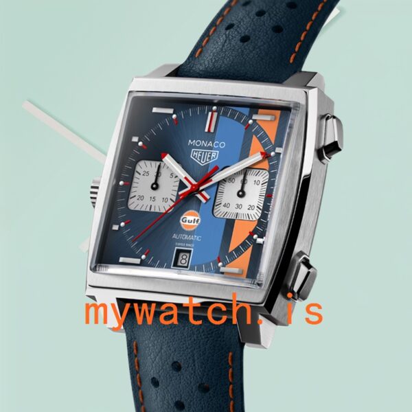 Tag Heuer Monaco 41mm CAW211R.FC6401 Men’s Silver-tone Stainless Steel - Image 2