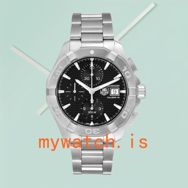 Tag Heuer Aquaracer Men’s CAY2110.BA0927 43mm Stainless Steel - Image 2