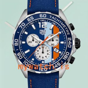 Tag Heuer Formula 1 Men’s 43mm CAZ101N.FC8243 Leather Strap