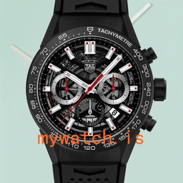 Tag Heuer Carrera 43mm Men’s CBG2090.FT6145 Rubber Band