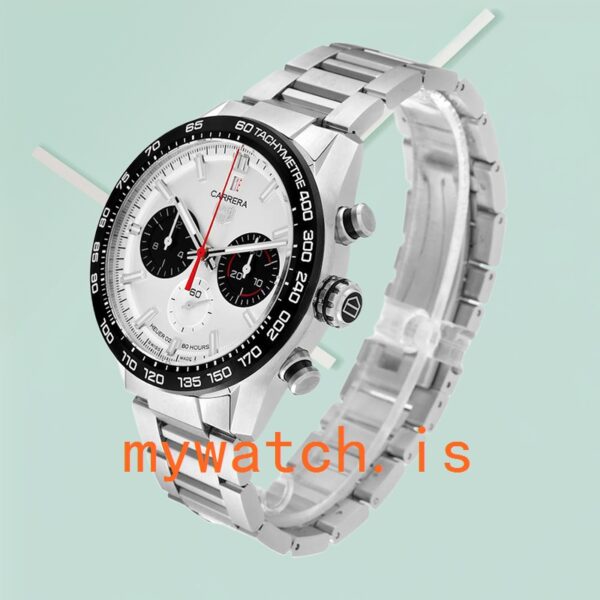 Tag Heuer Carrera 43mm Men’s CBN2A1D.BA0643-1 Japanese Quartz Bracelet - Image 2