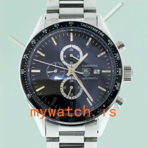 Tag Heuer Carrera 43mm CV2010.BA0794 Men’s Black Dial Automatic