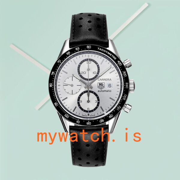 Tag Heuer Carrera Men’s CV2011.FC6205 41mm Quartz Silver-tone - Image 3