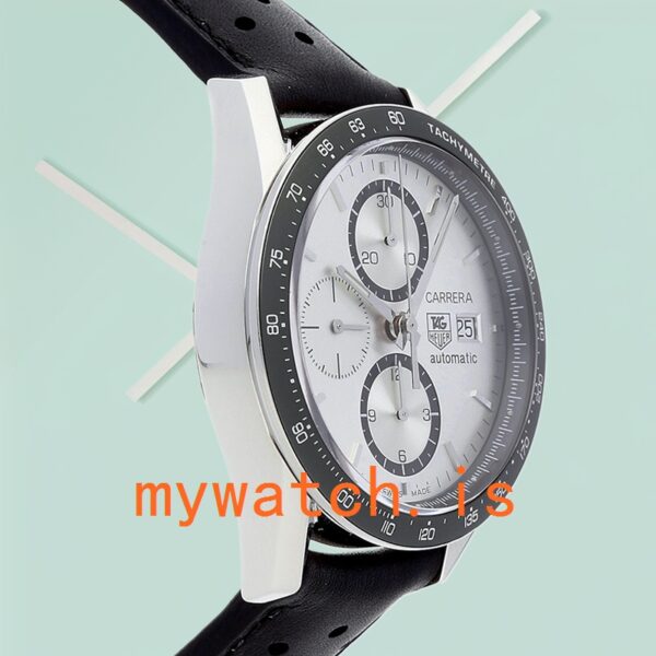 Tag Heuer Carrera Men’s CV2011.FC6205 41mm Quartz Silver-tone - Image 4