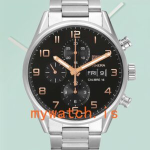 Tag Heuer Carrera 43mm Men’s CV2A1AB.BA0738 Black Dial
