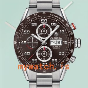 Tag Heuer Carrera Men’s CV2A1S.BA0799 43mm Stainless Steel Silver-tone