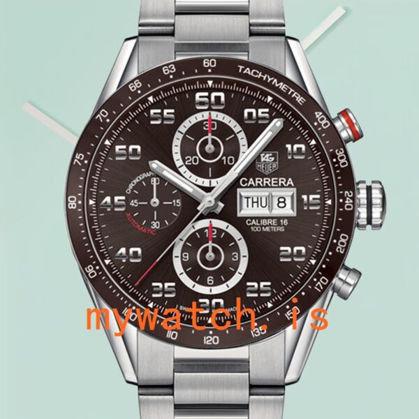 Tag Heuer Carrera Men’s CV2A1S.BA0799 43mm Stainless Steel Silver-tone