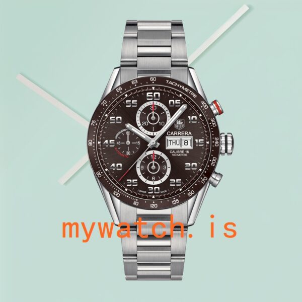 Tag Heuer Carrera Men’s CV2A1S.BA0799 43mm Stainless Steel Silver-tone - Image 4
