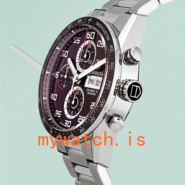 Tag Heuer Carrera Men’s CV2A1S.BA0799 43mm Stainless Steel Silver-tone - Image 3