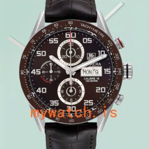 Tag Heuer Carrera CV2A1S.FC6236 43mm Men’s Brown Dial