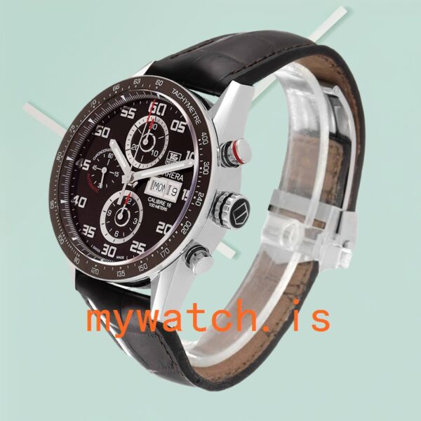 Tag Heuer Carrera CV2A1S.FC6236 43mm Men’s Brown Dial - Image 3