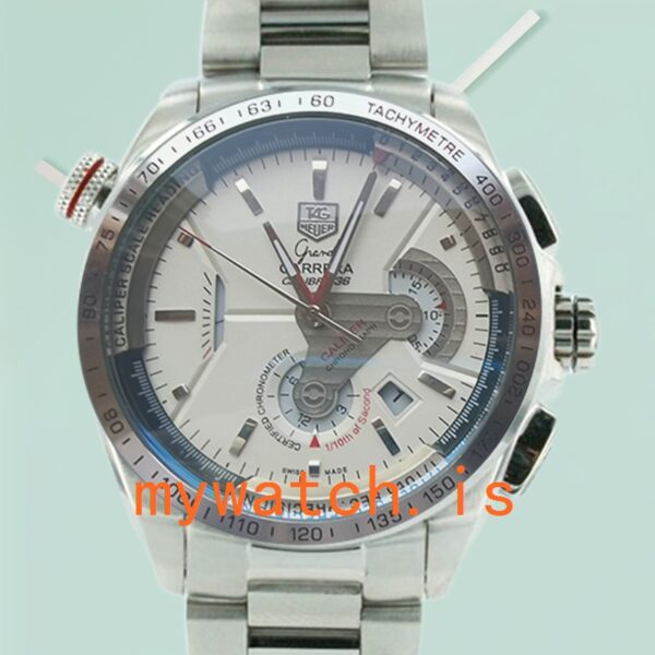 Tag Heuer Carrera CarreraWSB002 43mm Men’s Silver-tone