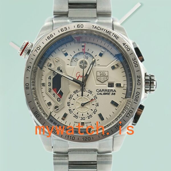 Tag Heuer Carrera Men’s CarreraWSB008 43mm Bracelet Japanese Quartz