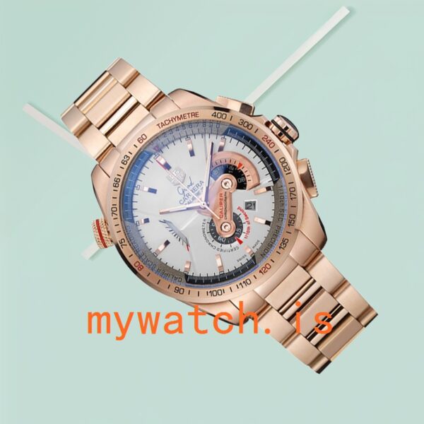 Tag Heuer Grand Carrera GrandCarreraWSB-005 Men’s 43mm Bracelet Quartz - Image 4