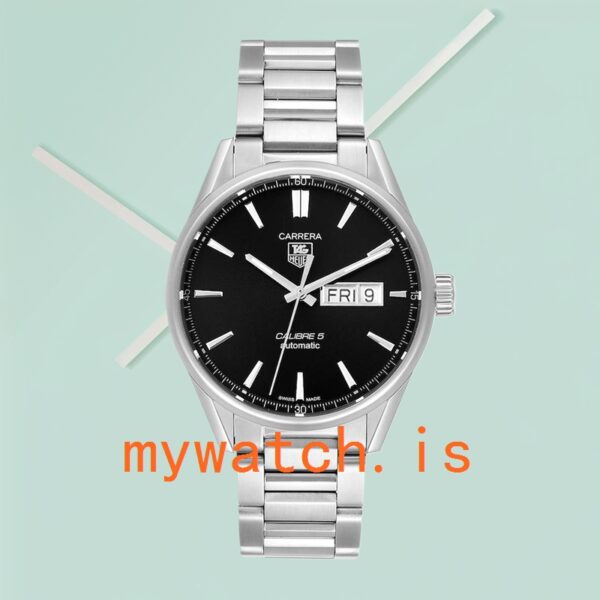 Tag Heuer Carrera Men’s 43mm WAR201A.BA0723 Silver-tone - Image 2