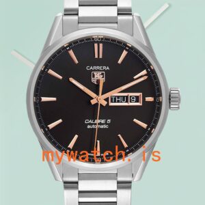 Tag Heuer Carrera 43mm WAR201C.BA0723 Men’s Black Dial