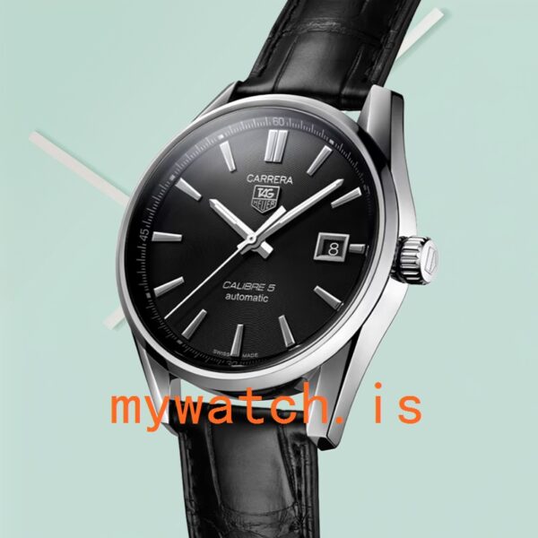 Tag Heuer Carrera 43mm WAR211A.FC6180 Men’s Stainless Steel Automatic - Image 4
