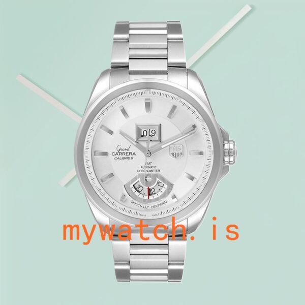 Tag Heuer Carrera 43mm WAV5112.BA0901 Men’s White Dial - Image 2
