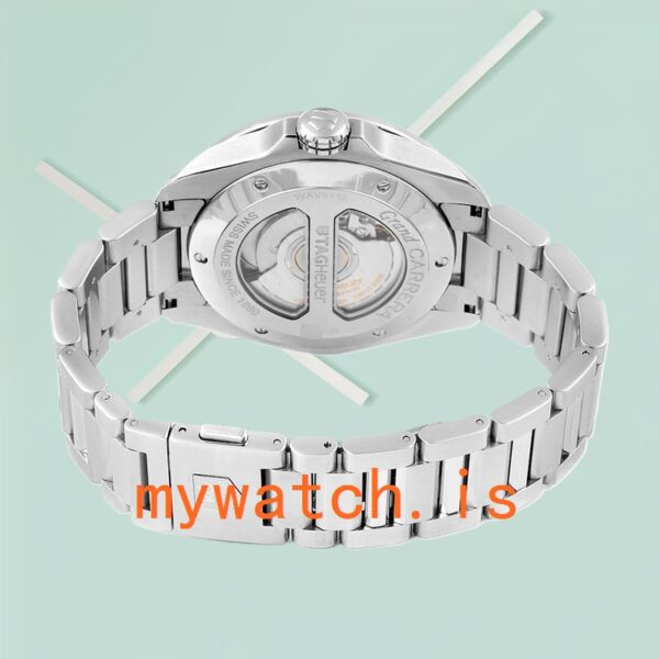 Tag Heuer Carrera 43mm WAV5112.BA0901 Men’s White Dial - Image 3