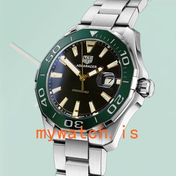 Tag Heuer Aquaracer 43mm Men AquaracerBKSB-001 Bracelet Automatic - Image 2