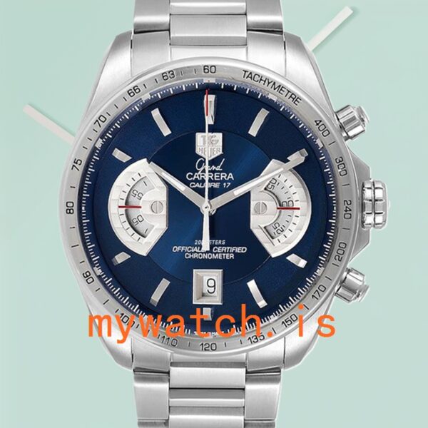 Tag Heuer Grand Carrera CAV511F.BA0902 43mm Men Stainless Steel