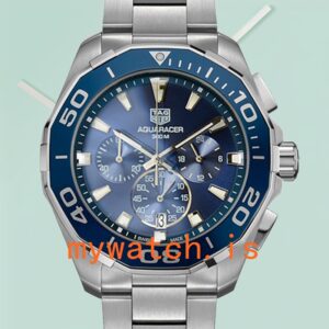 Tag Heuer Carrera 43mm Men CAY111B.BA0927 Silver-tone Stainless Steel