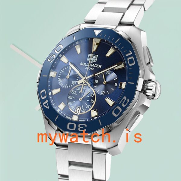 Tag Heuer Carrera 43mm Men CAY111B.BA0927 Silver-tone Stainless Steel - Image 3