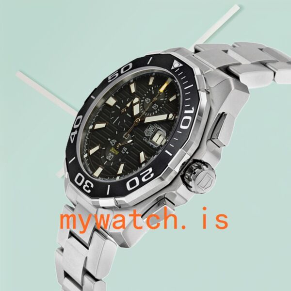Tag Heuer Aquaracer 43mm CAY211A.BA0927 Men Silver-tone Quartz - Image 4