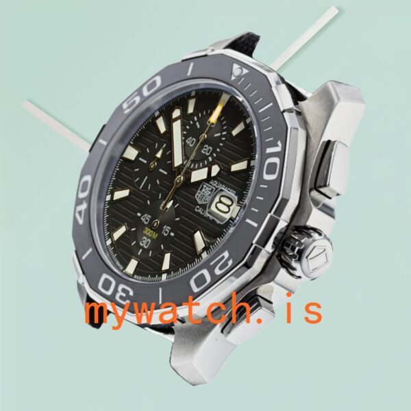 Tag Heuer Aquaracer CAY211A.FC6361-002 43mm Men Quartz Silver-tone - Image 4