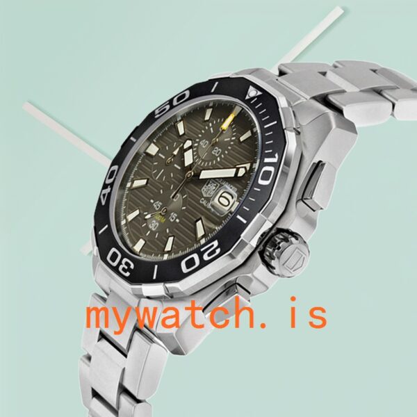 Tag Heuer Aquaracer 43mm CAY211B-001 Men Quartz Silver-tone - Image 3