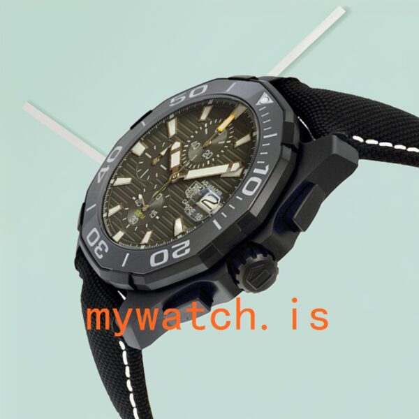 Tag Heuer Aquaracer CAY218A-001 43mm Men Quartz Black-tone - Image 3
