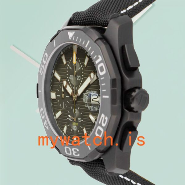 Tag Heuer Aquaracer CAY218A-001 43mm Men Quartz Black-tone - Image 4