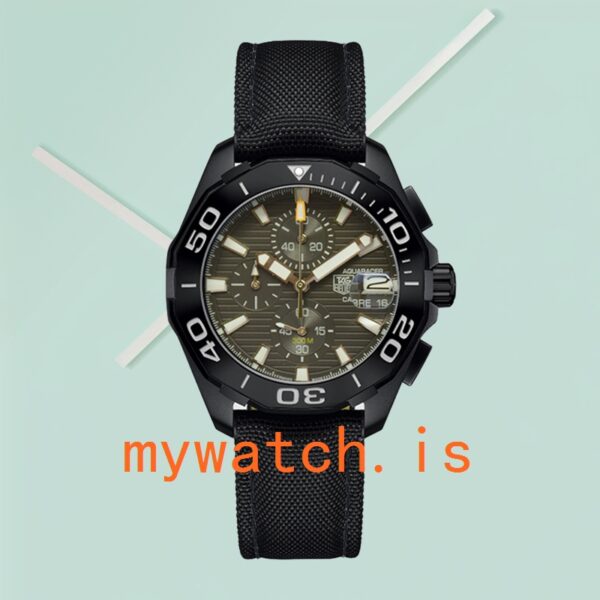 Tag Heuer Aquaracer 43mm Men CAY218A-002 Black-tone - Image 2