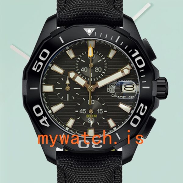 Tag Heuer Aquaracer Men 43mm CAY218A.FC6361-001 Black-tone Black Dial