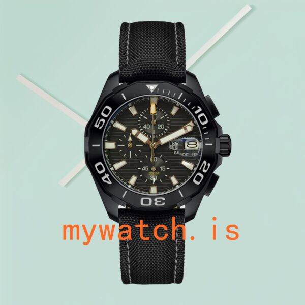 Tag Heuer Aquaracer Men CAY218A.FC6361 43mm Black-tone - Image 2